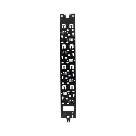 PANDUIT V CABLACK E MANAGER PANEL 42RUBLACK 1, 11PK XG-VCM42B